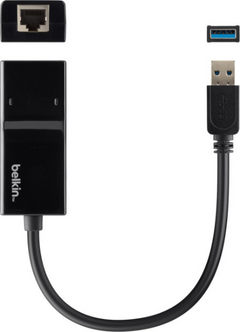 BELKIN USB 30 ETHERNET ADAPT - ONLINE ONLY