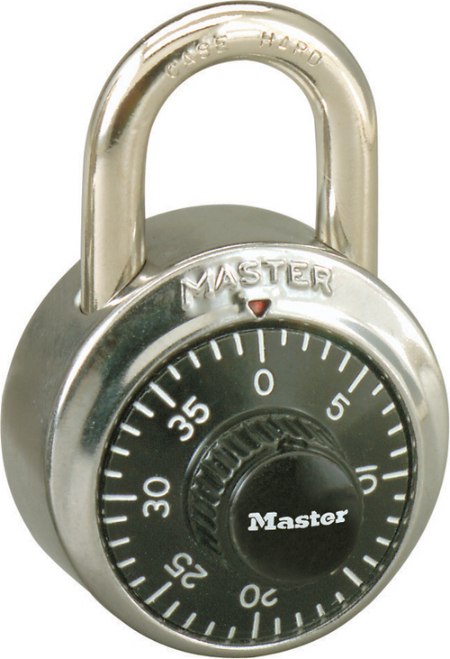 LOCK COMBO BLACK PADLOCK