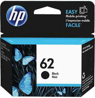 INK CARTRIDGE HP 62 BLACK
