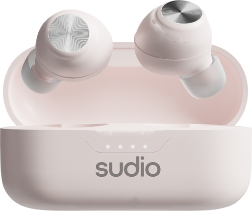 Sudio T3 Bluetooth Earbuds, Pink - ONLINE ONLY