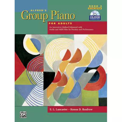 Alfred's Group Piano for Adults Student Book, Bk 2 (w/CD)