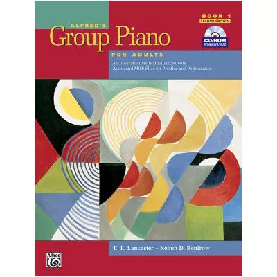 Alfred's Group Piano for Adults Student Book, Bk 1 (w/CD)
