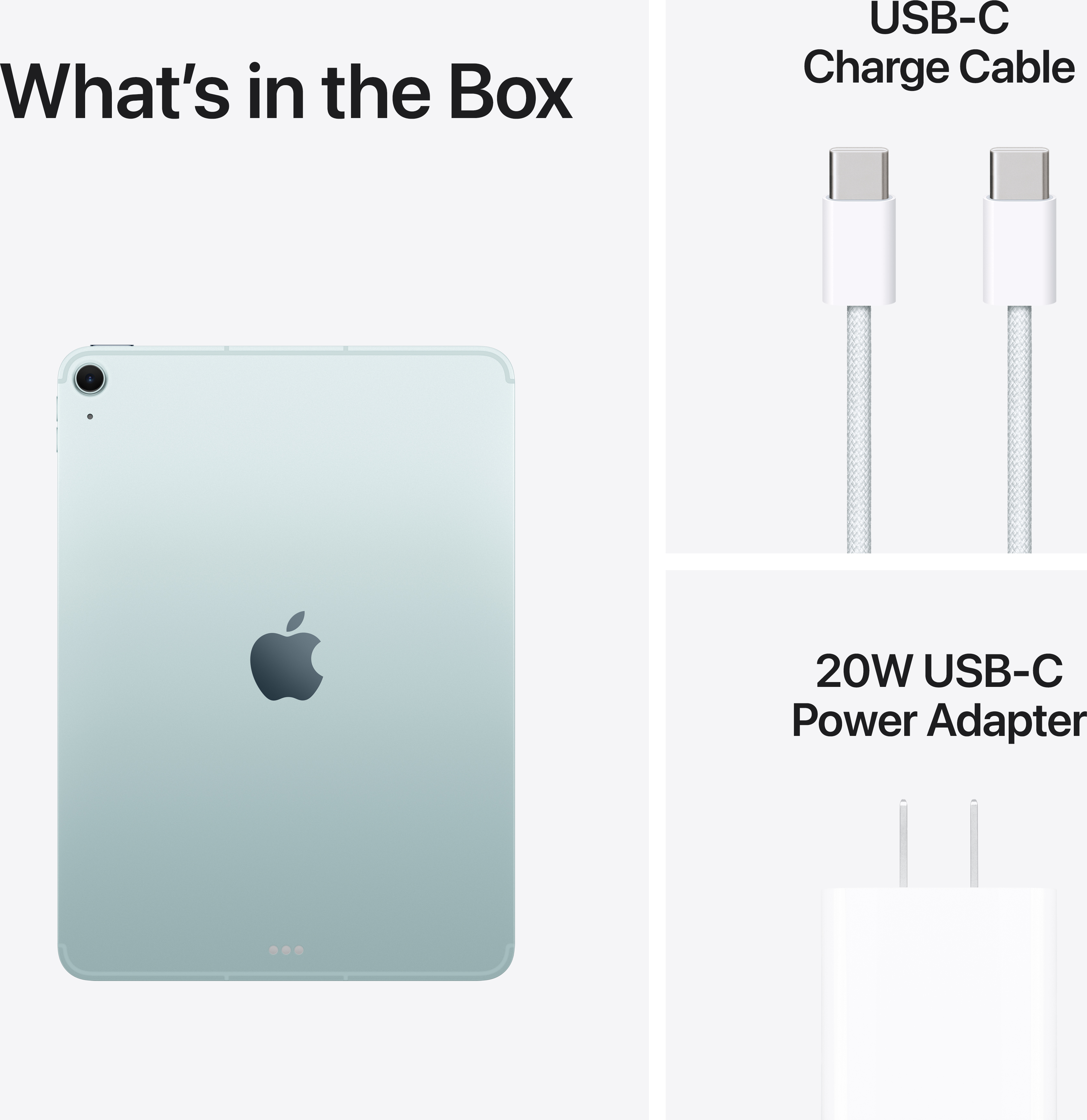 Apple 11-inch iPad Air M4 Chip Wi-Fi + Cellular - Blue