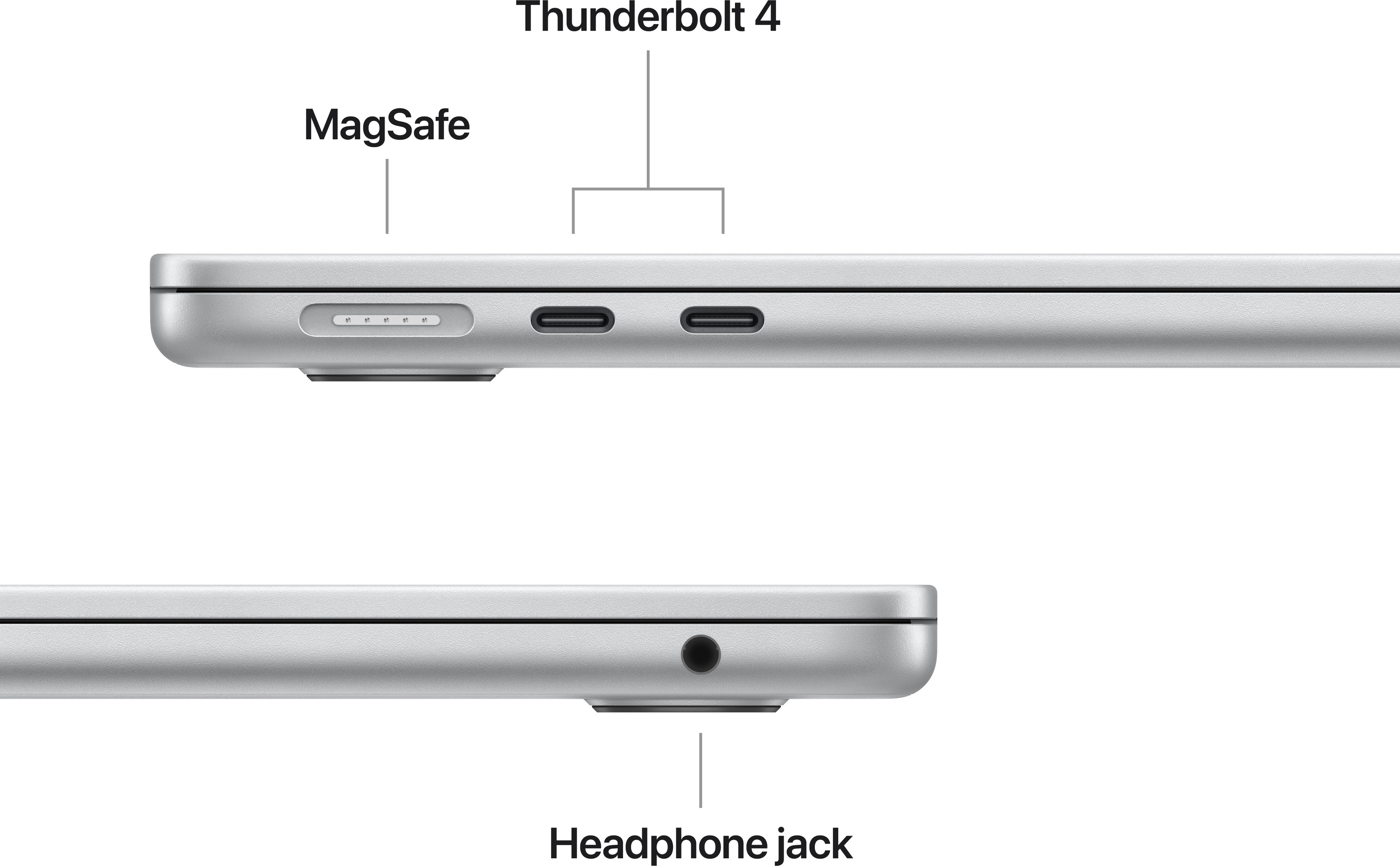 Apple 13-inch MacBook Air: Apple M5 chip with 10‑core CPU and 10‑core GPU, 16GB, 1TB SSD - Silver