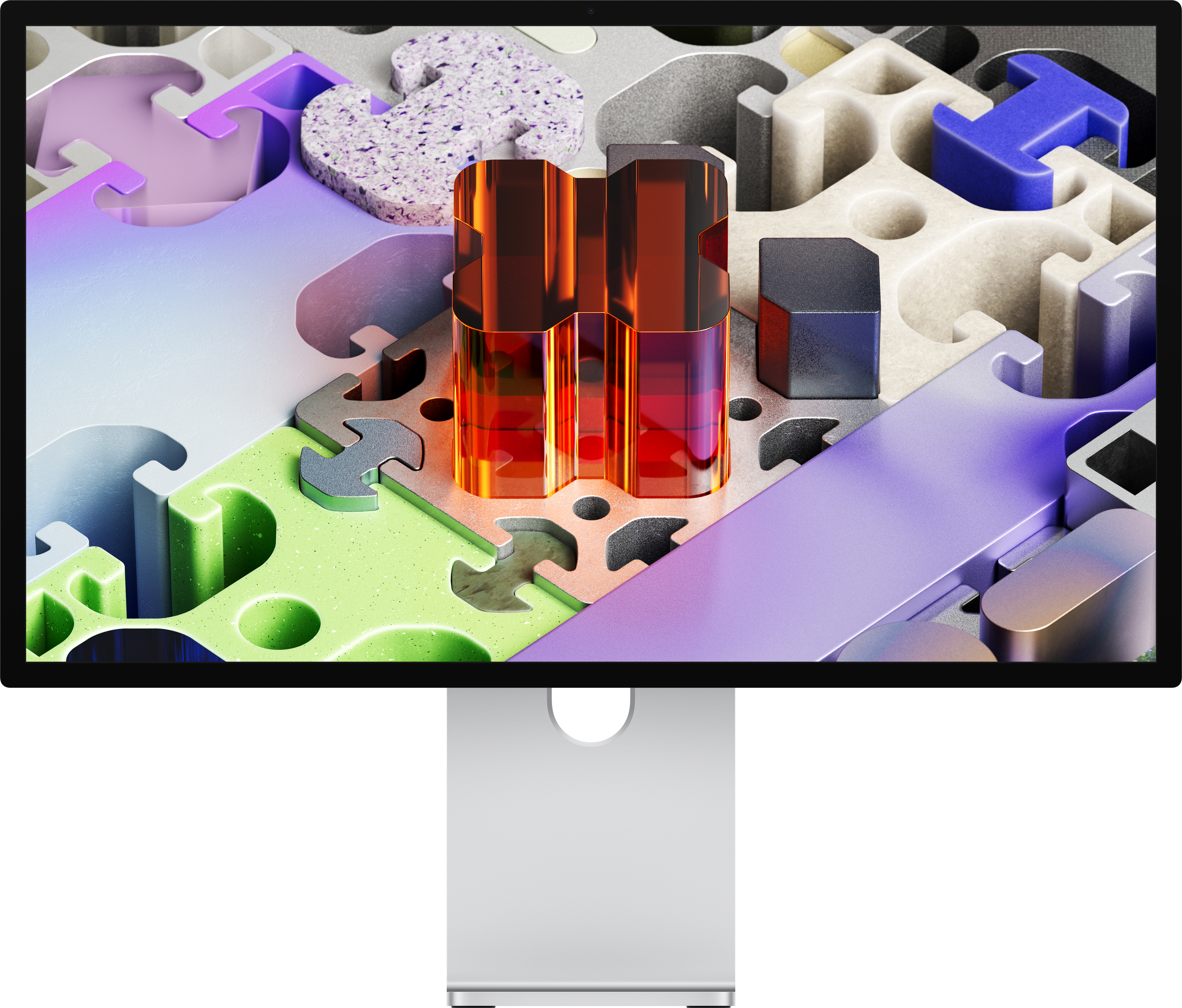 Apple Studio Display XDR - Standard glass - Tilt- and height-adjustable stand